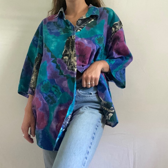 Tops - vintage button down